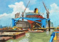 Keppel Singmarine Floating Dock - by Chung Chee Kit